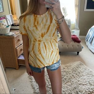 VANS tie dye short sleeve